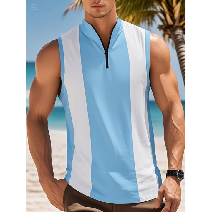 Herren Sportliches Tank-Top Aliams