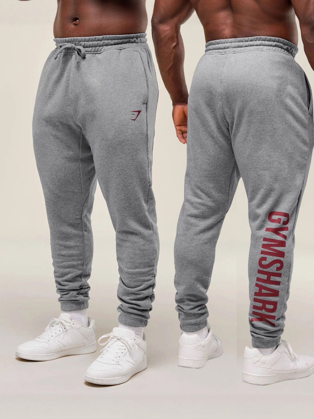 Herren Sportliche Sweatpants mit elastischem Bund und atmungsaktivem Material Aliams