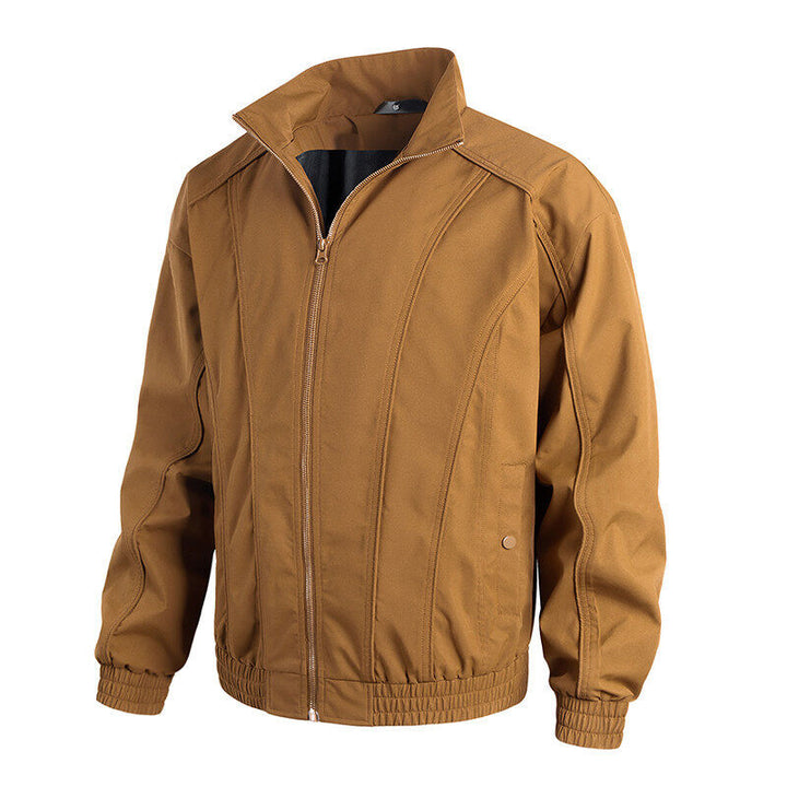 Herren Freizeitjacke mit hochschließendem Kragen und elastischem Bund Aliams