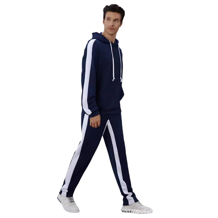 Herren Sportliches Hoodie und Jogginghose Set Aliams