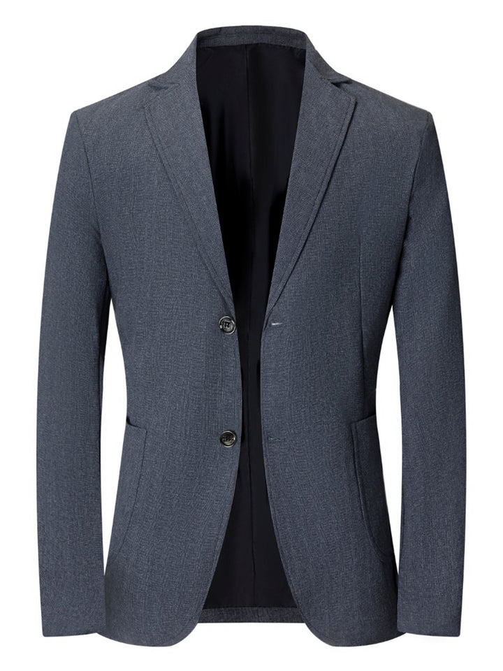 Herren eleganter Businessblazer mit modernem Schnitt und praktischen Details Aliams