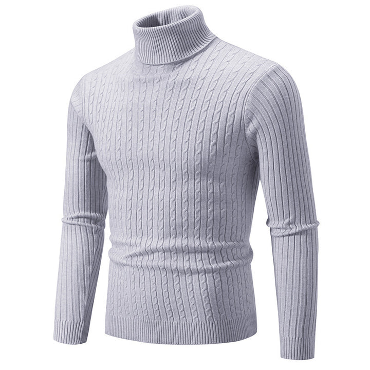 Herren Rollkragenpullover aus komfortabler Strickqualität Aliams