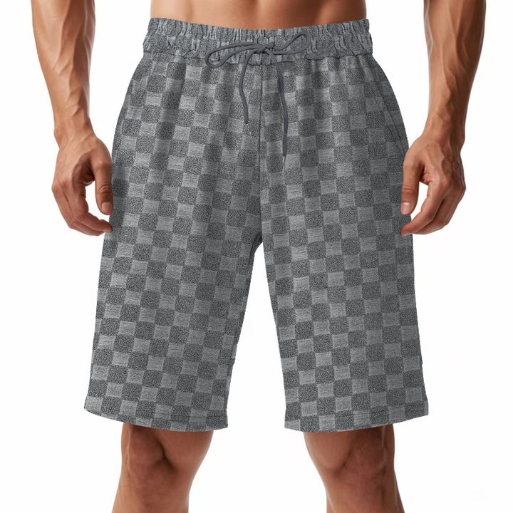 Herren bequeme Freizeithose mit elastischem Bund und Seitentaschen Aliams