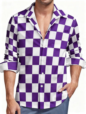 Herren Hemd im modernen Karomuster Aliams