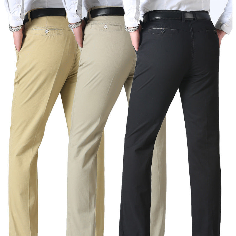 Herren klassische Chino-Hose Aliams