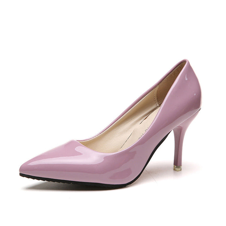 Damen Elegante Hochglanz-Pumps mit Schmaler Silhouette und Komfortablem Innenfutter Aliams