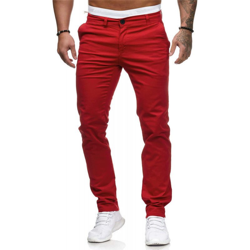 Herren elegante Chinohose Aliams
