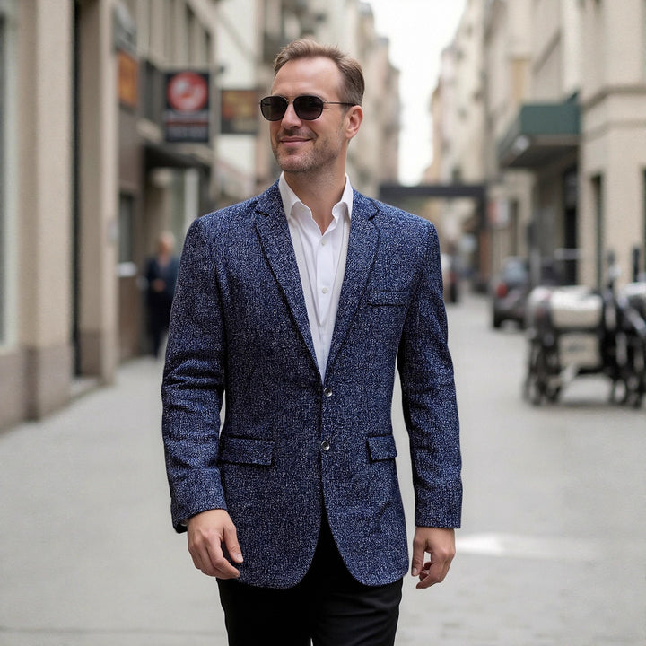 Herren eleganter, strukturierter Blazer im modernen Design Aliams