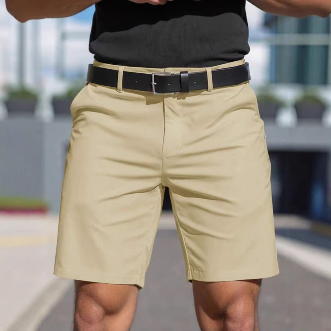 Herren multifunktionale kurze Hose mit elastischem Bund und praktischen Seitentaschen Aliams