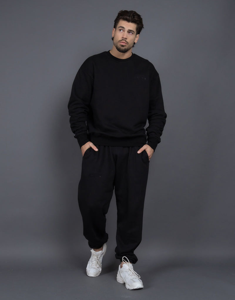 Herren bequeme Sweatshirt- und Jogginghose Kombination Aliams