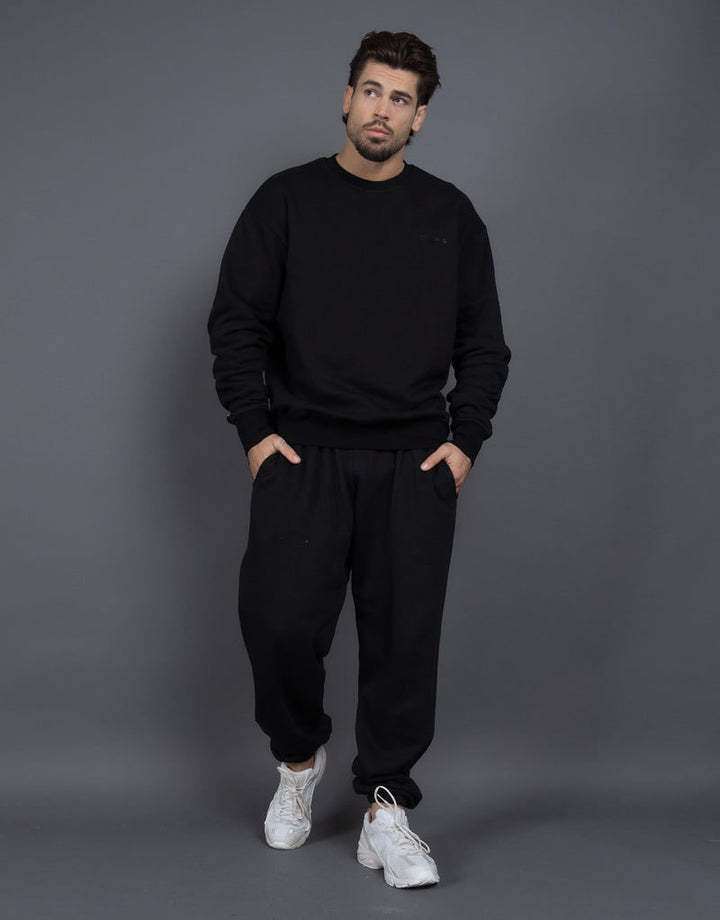 Herren bequeme Sweatshirt- und Jogginghose Kombination Aliams