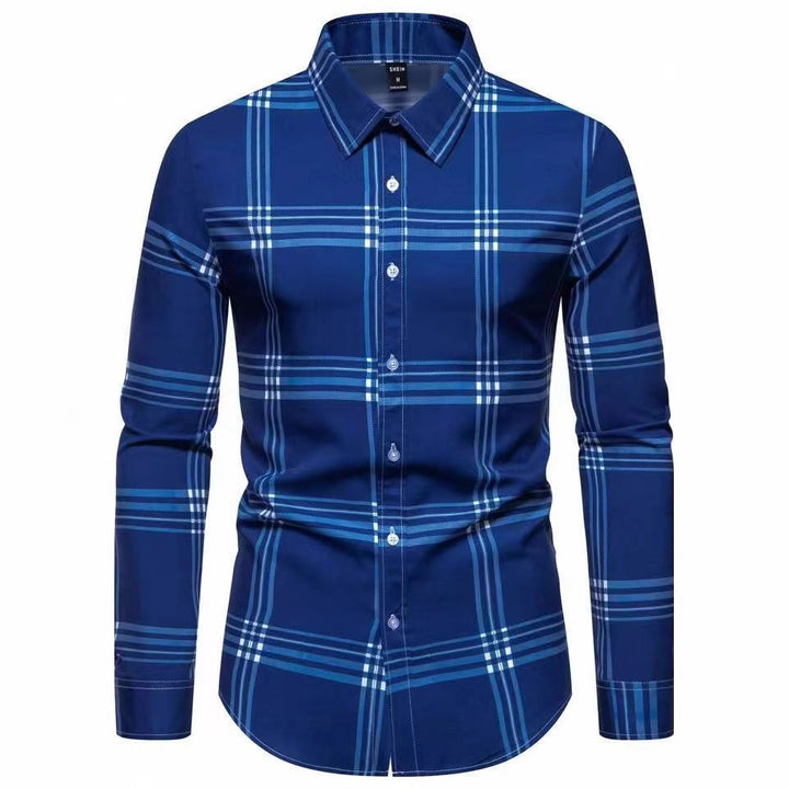 Herren kariertes Hemd Aliams