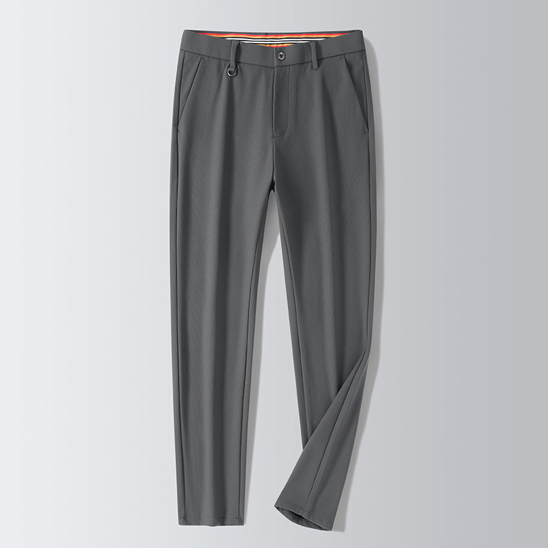 Herren elegante Anzughose mit atmungsaktivem Stoff Aliams