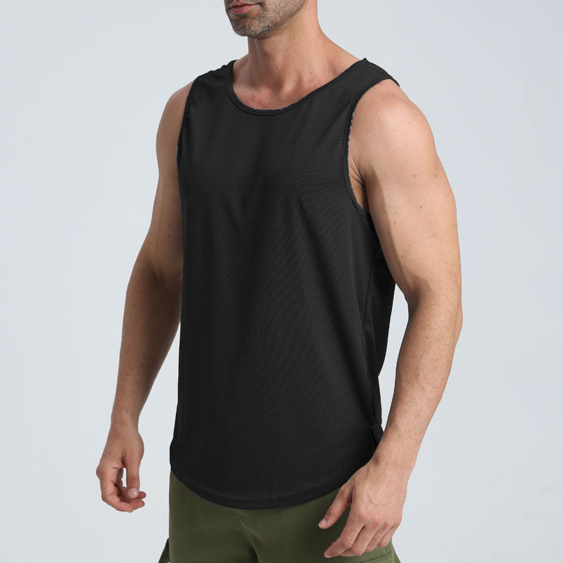 Herren Atmungsaktives Training Tanktop Aliams