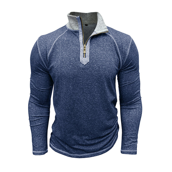Herren Funktions-Thermo-Pullover mit Stehkragen Aliams