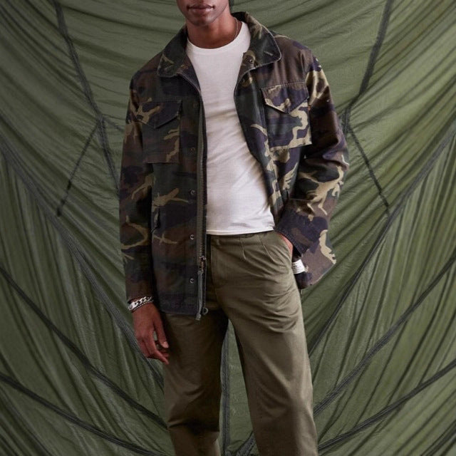 Herren Utility-Jacke mit praktischen Taschen und robustem Design Aliams