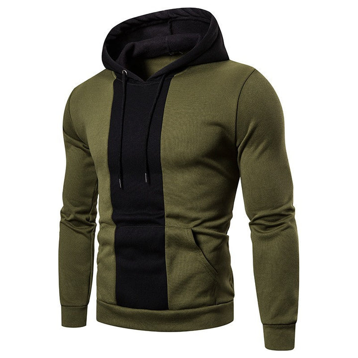 Herren Kapuzenpullover mit modernem Farbblock-Design Aliams