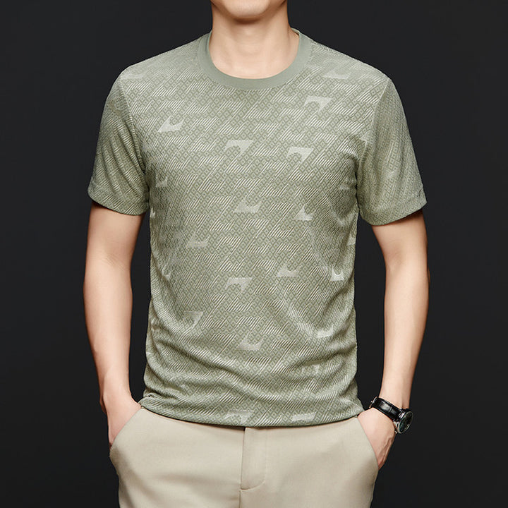 Herren atmungsaktives Sport-T-Shirt mit modernem Design Aliams