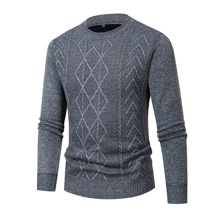 Herren Pullover mit strukturiertem Zopfmuster Aliams
