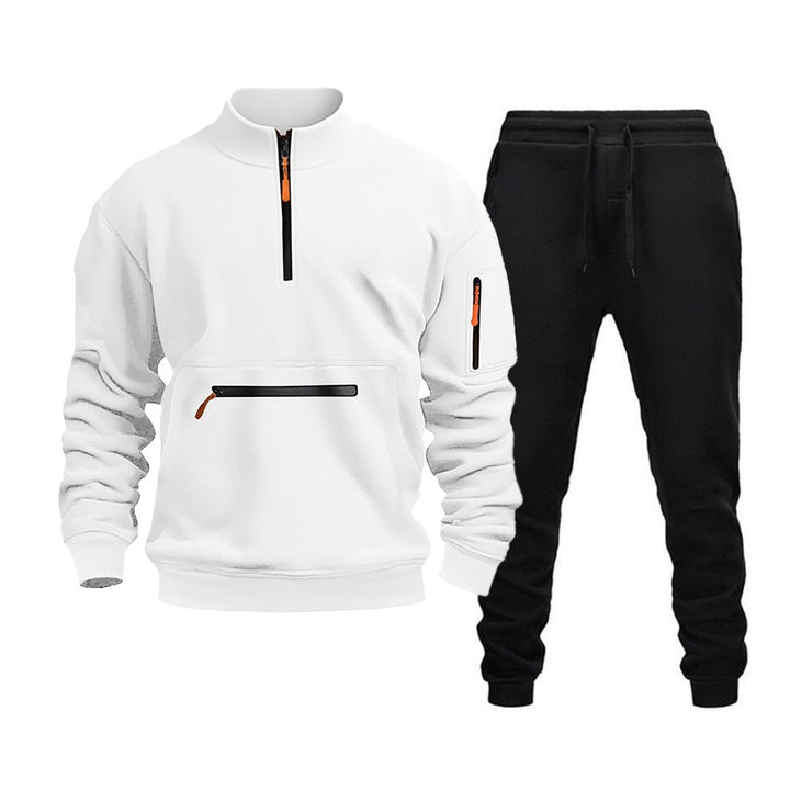 Herren Funktionsjacke und Jogginghose Set Aliams