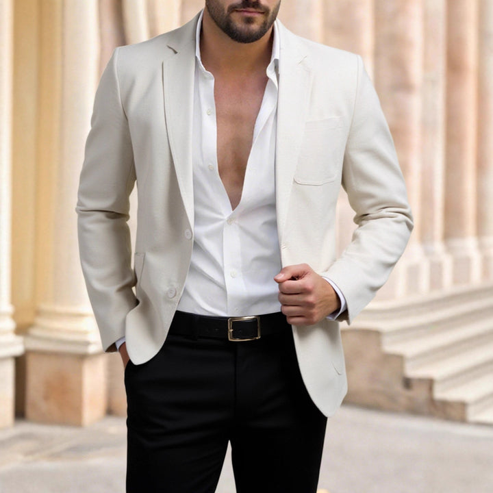 Herren eleganter Blazer mit modernem Schnitt Aliams