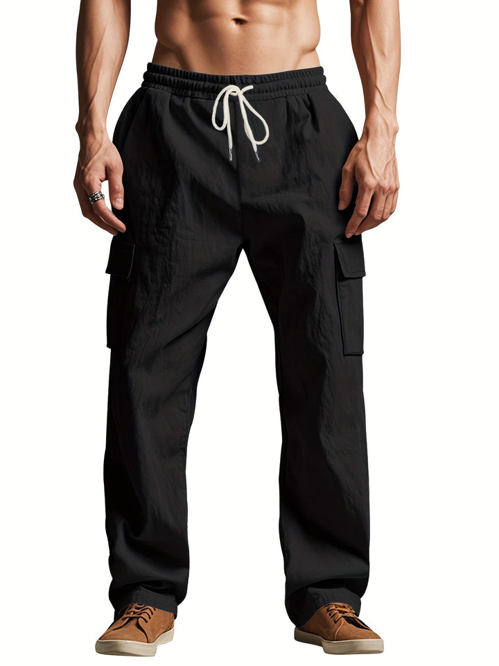 Herren Bequeme Cargo-Hosen Aliams