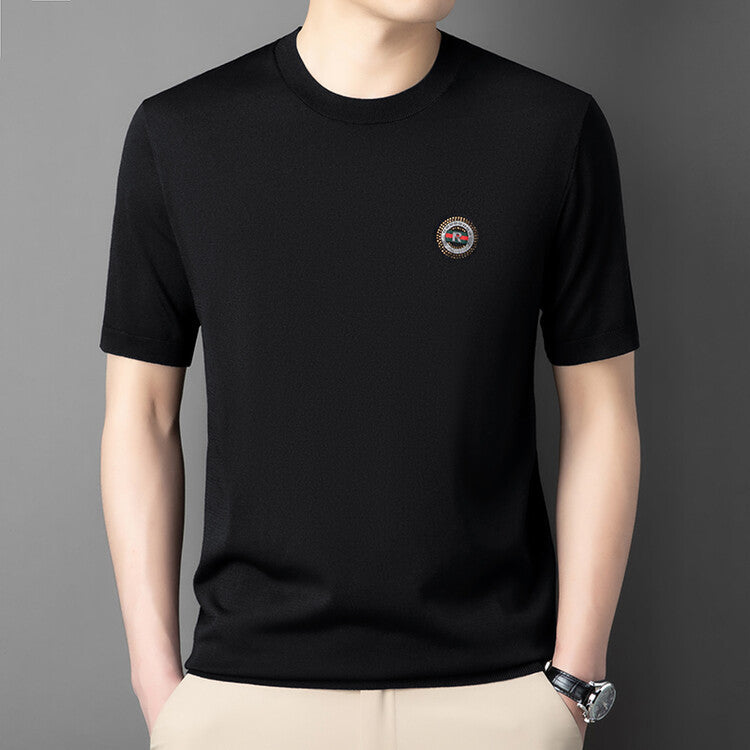 Herren Premium Rundhals-T-Shirt mit innovativem Feuchtigkeitstransport Aliams