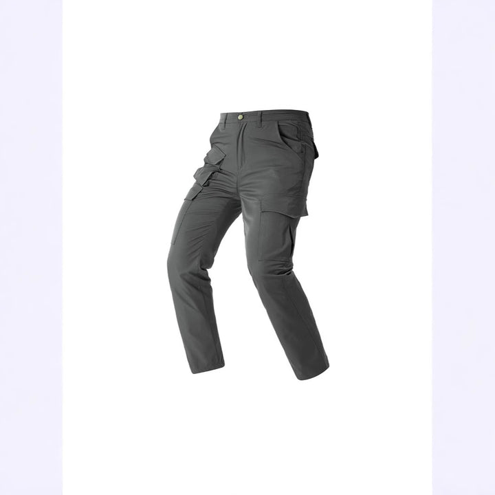 Herren Cargohosen mit vielseitigen Funktionstaschen und elastischem Bund Aliams