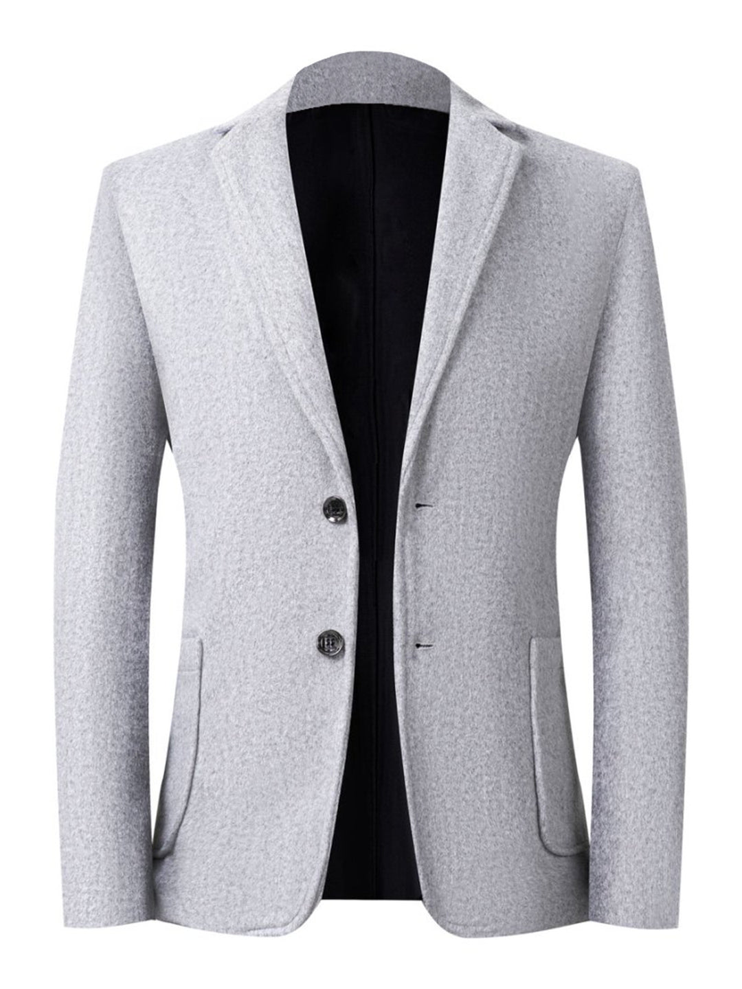 Herren eleganter, strukturierter Anzugblazer Aliams