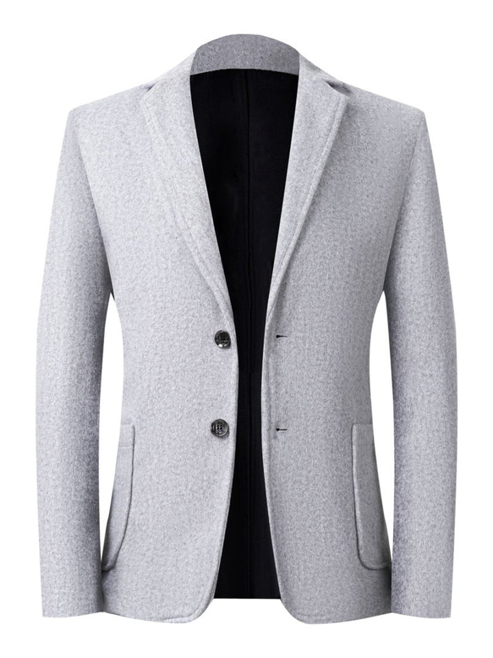 Herren eleganter, strukturierter Anzugblazer Aliams