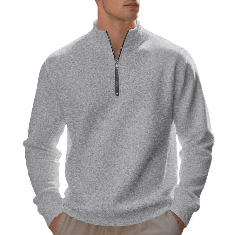 Herren Freizeitpullover mit hohem Kragen Aliams