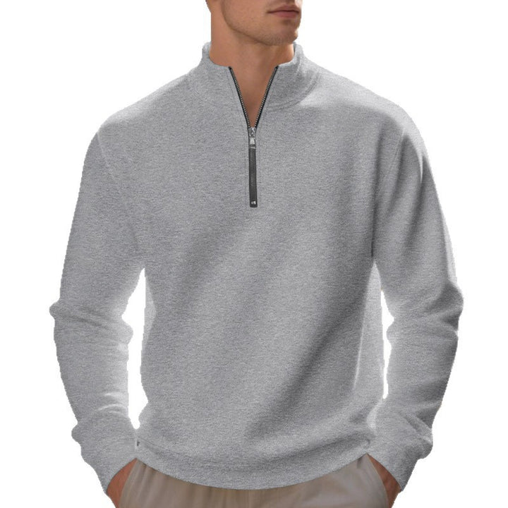 Herren Freizeitpullover mit hohem Kragen Aliams
