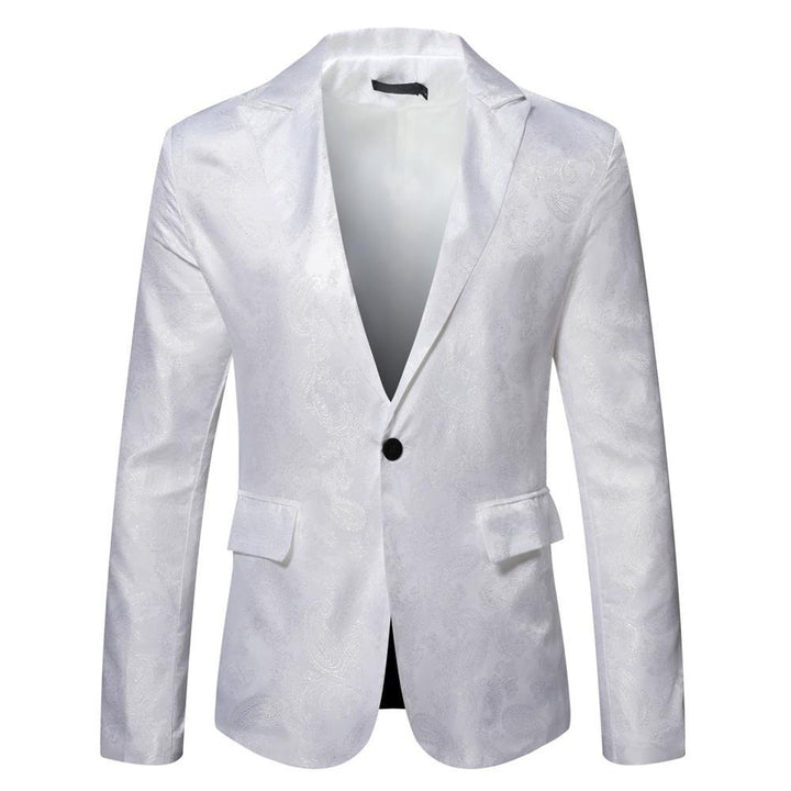 Herren eleganter Blazer mit Paisleymuster Aliams