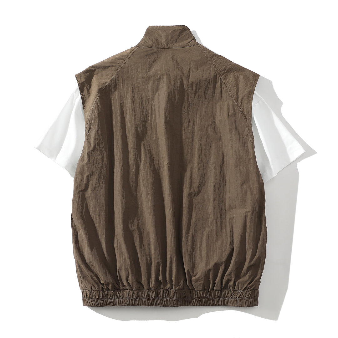 Herren trendige ärmellose Jacke mit modernem Design Aliams