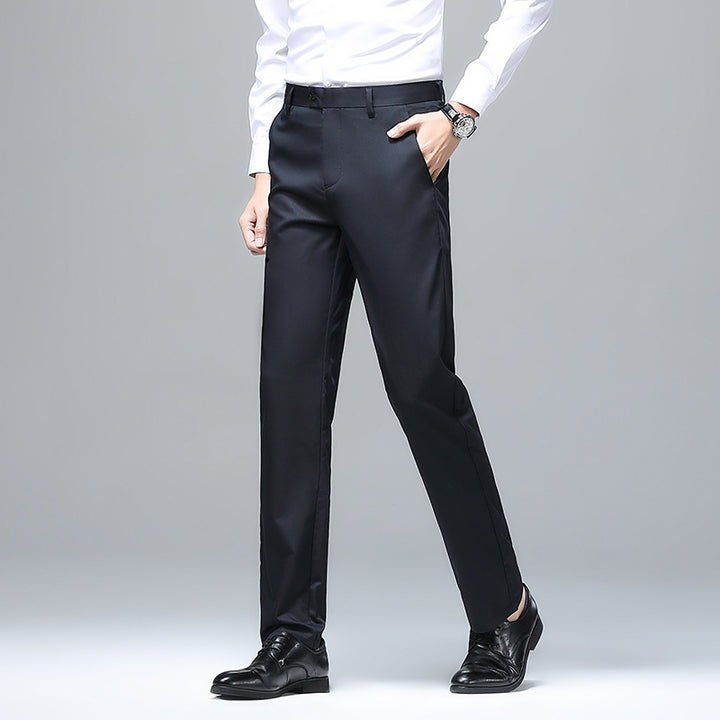 Herren elegante Slim-Fit Anzughose Aliams