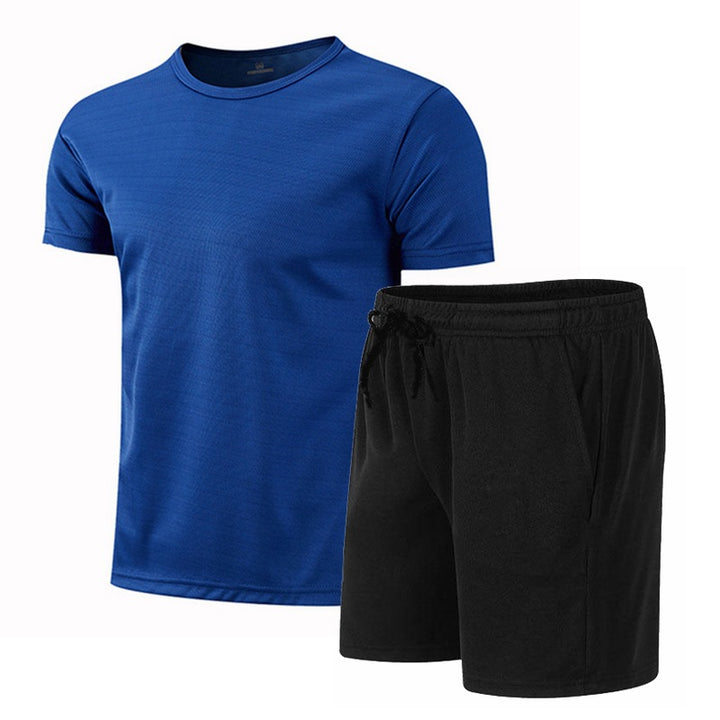 Herren sportliches Funktionsset mit T-Shirt und Shorts Aliams