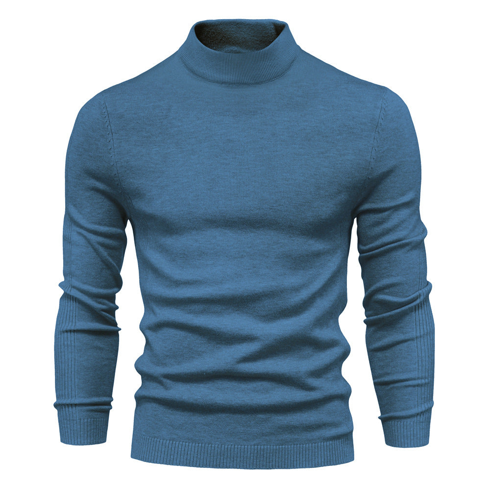 Herren Hochwertiger Rollkragenpullover Aliams