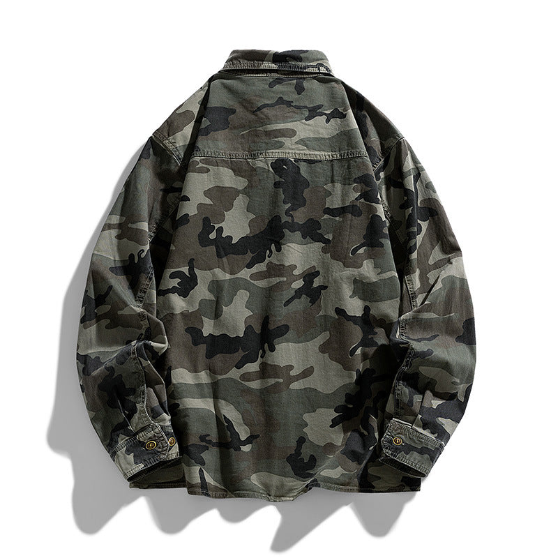 Herren Camouflage Freizeitjacke Aliams