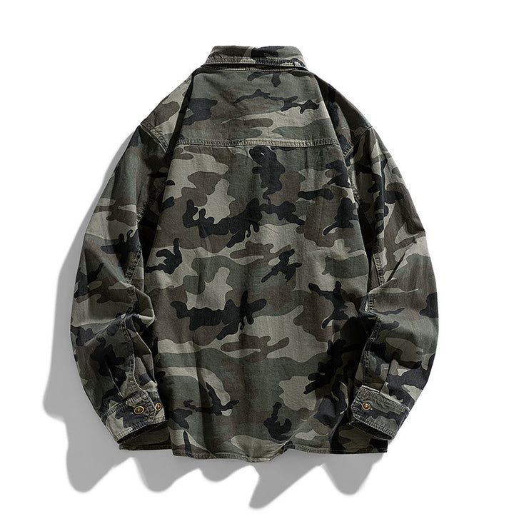 Herren Camouflage Freizeitjacke Aliams