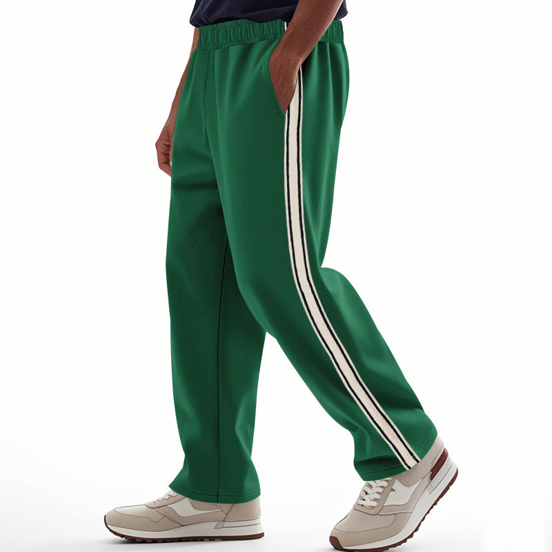 Herren Sportliche Sweatpants mit seitlichen Streifen Aliams