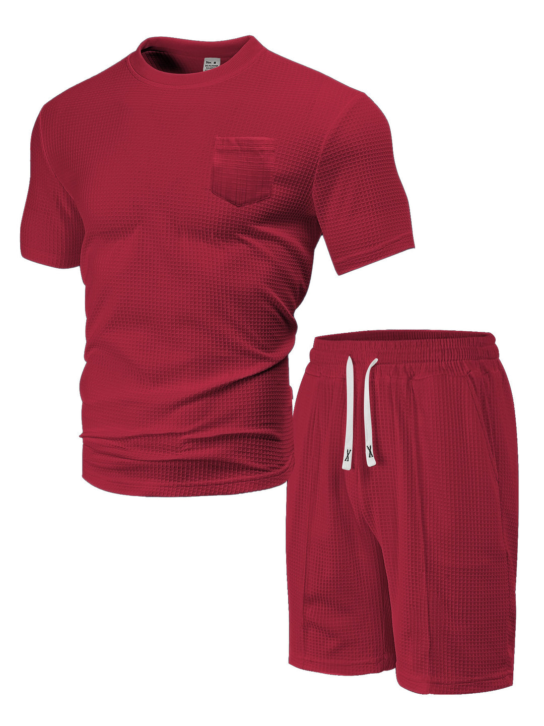 Herren Freizeit-Loungewear Set aus atmungsaktivem Material mit Taschen Aliams