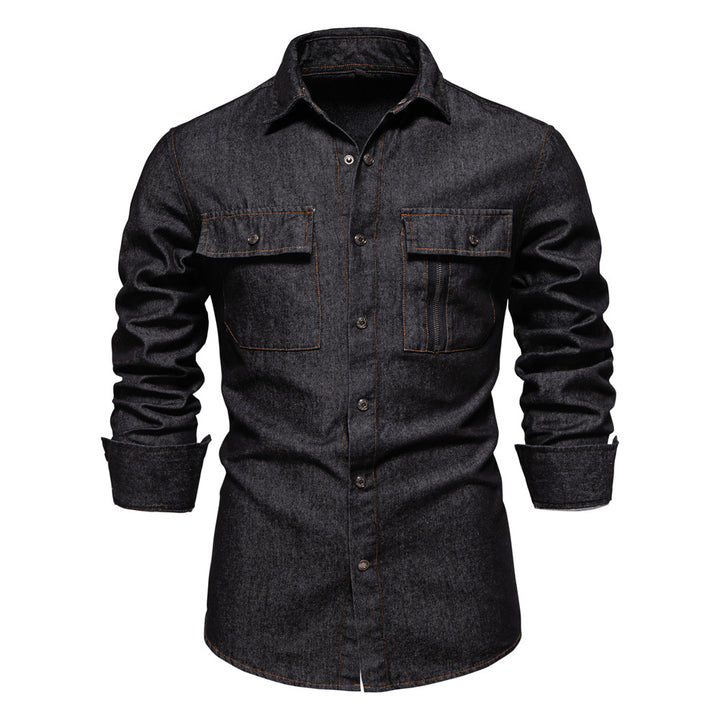 Herren Jeanshemd Aliams