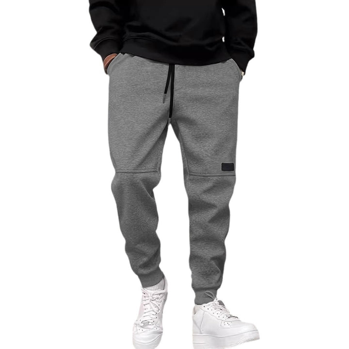 Herren bequeme Jogginghose mit funktionalen Taschen Aliams