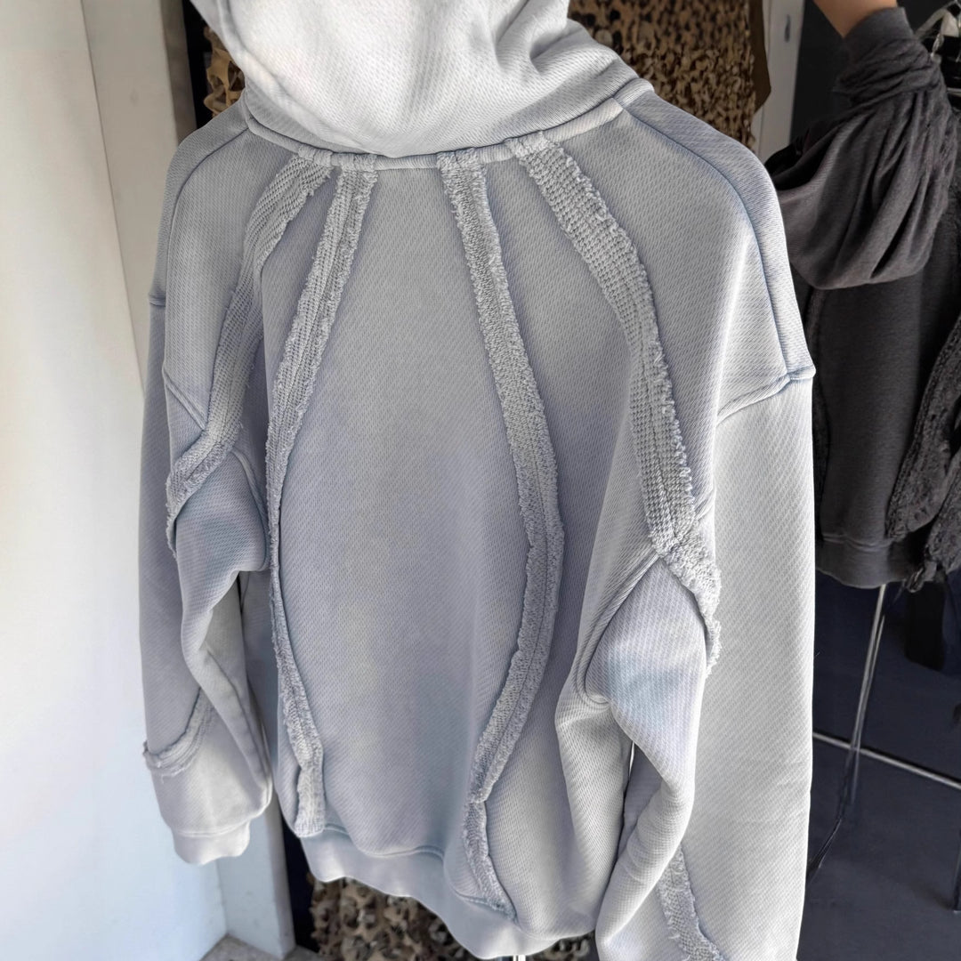 Herren Urbaner Kapuzenpullover aus strukturiertem Material Aliams