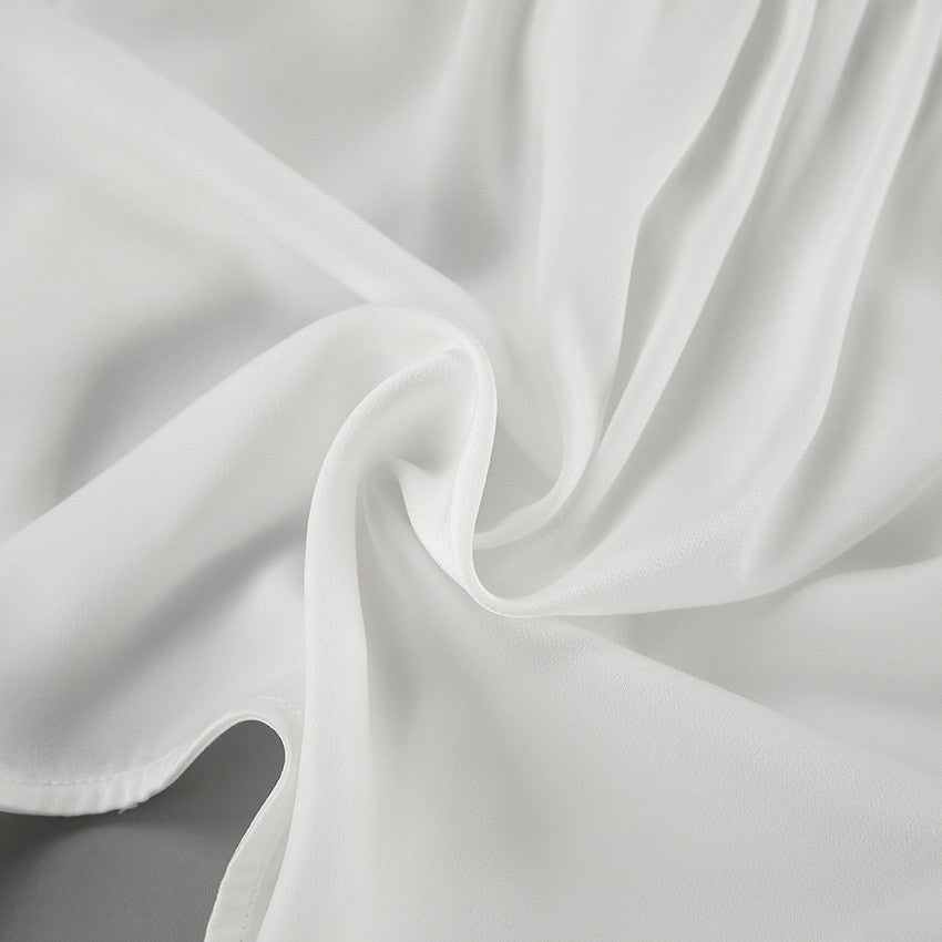 Damen Schicke Bluse mit floralem Detail und Puffärmeln Aliams