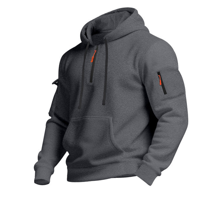 Herren Sweatshirt mit funktionalen Taschen Aliams