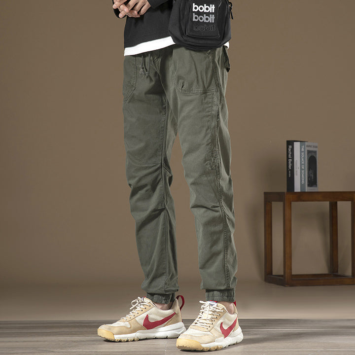 Herren Cargo-Hose mit elastischem Bund und praktischen Seitentaschen Aliams