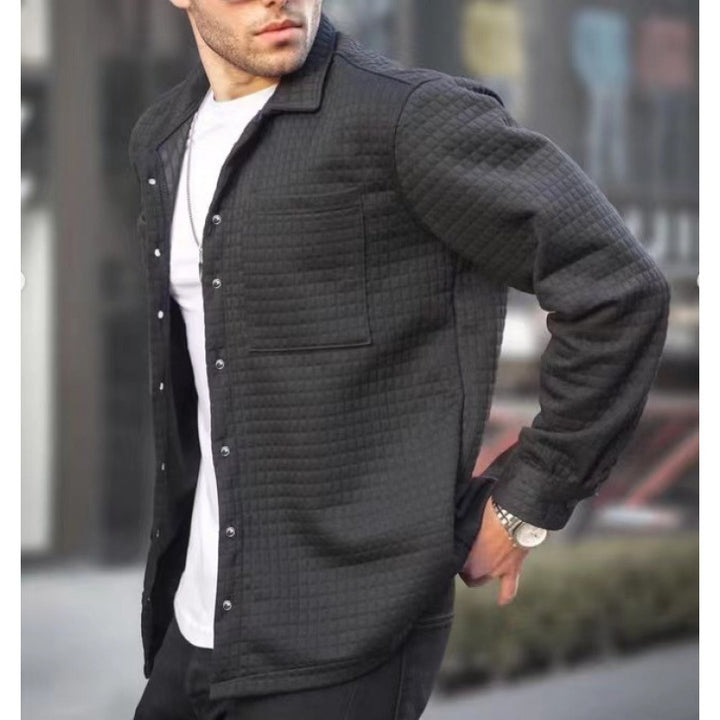 Herren Steppjacke mit praktischem Brusttaschen-Design Aliams