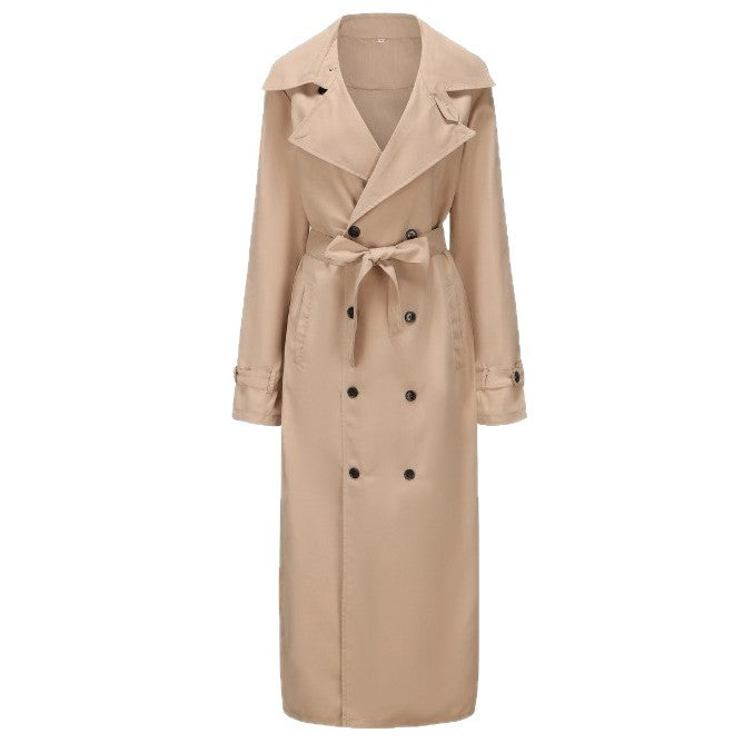 Herren Eleganter, langer Trenchcoat Aliams