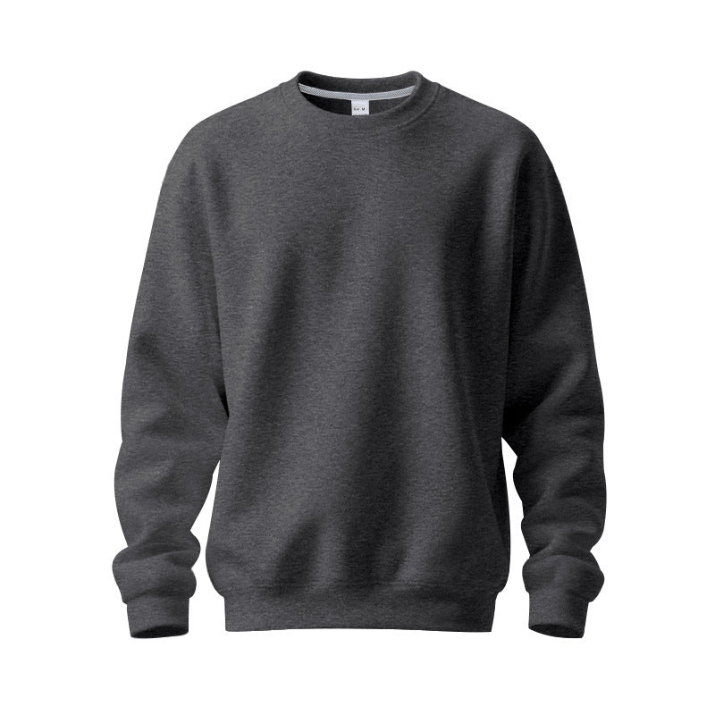 Herren klassischer Sweatshirt mit Rundhalsausschnitt und bequemer Passform Aliams